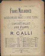 Fiori melodici raccolta di motivi favoriti d'Opere teatrali, trascritti in forma di piccoli Divertimenti brillanti e facili per due flauti concertanti : 13. Don Pasquale.